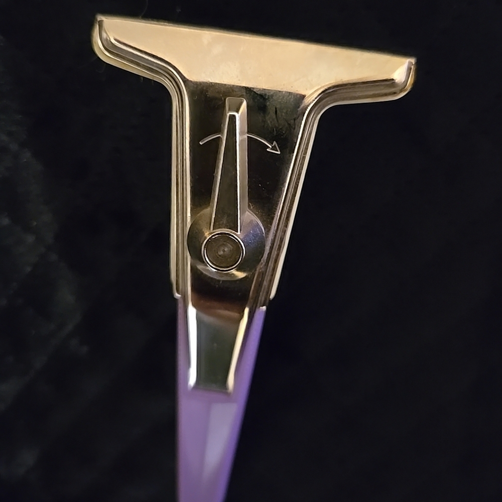 Gillette1971 R3 Gillette Purple Techmatic Razor - Picture 6 of 7